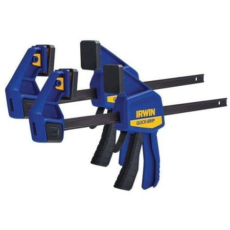 Irwin Quick-Grip Q/G5122QC Change Bar Clamps 12in / 300mm Twin Pack