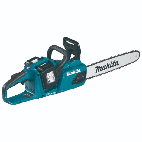 Makita DUC353PG2 18Vx2 Brushless Chainsaw With 2 x 6ah Batteries & Twin Charger (1/2)