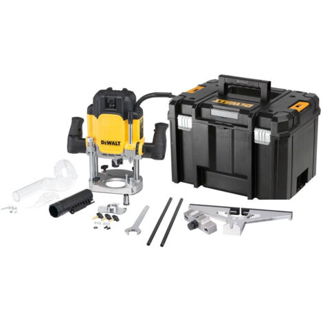 DeWALT DWE625KT-GB 2300W 1/2" Plunge Router 230V