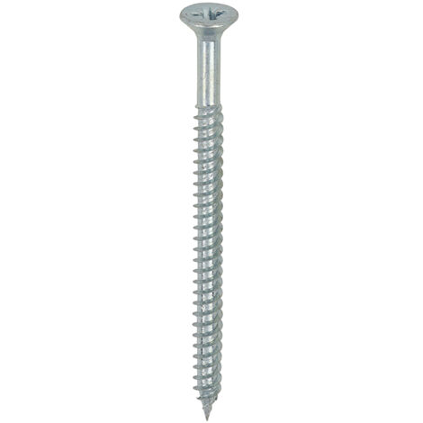 TIMco Twin Thread Zinc Countersunk Woodscrew 8 x 21/2 Qty 200