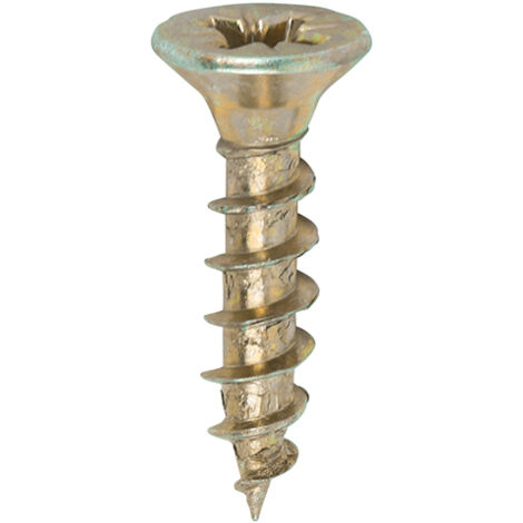 TIMco 4.5 x 20mm Solo Zinc & Yellow Woodscrew Qty 200