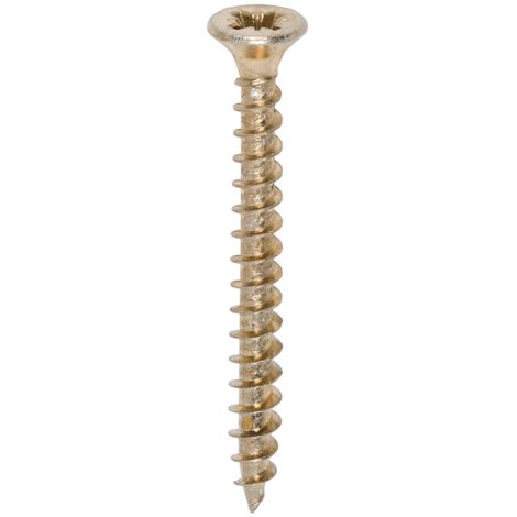 TIMco 4.5 x 45mm Solo Zinc & Yellow Woodscrew Qty 200