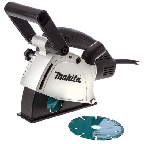Makita SG1251J/1 125mm Wall Chaser With 2 x Diamond Blades 110V (1/3)