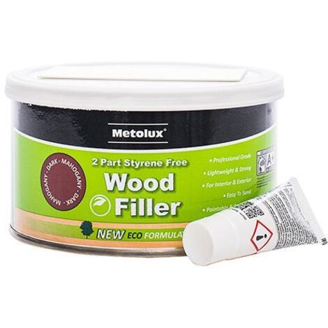 Metolux 2 Part Styrene Free Wood Filler White 275ml