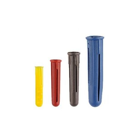 TIMco Red Plastic Plug Qty 100