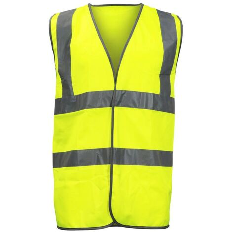 TIMCo Hi-Visibility Vest Yellow Size X Large