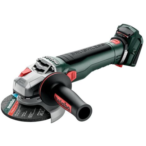 Metabo WB 18 LT BL 11-125 Quick 5" Brushless Angle Grinder Body Only With metaBOX