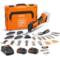 Fein AMM700 Max Top Select 18V Brushless Multi Tool With 2x 4Ah AMPShare Batteries