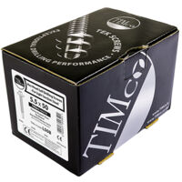 TIMco 5.5 x 100mm Hex Head Self Drilling Light Section TEK Screws With 16mm Washer Qty 100