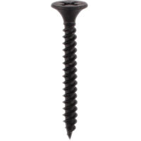 TIMco 3.5 x 50mm Drywall Fine Thread Black Screws Qty 1000