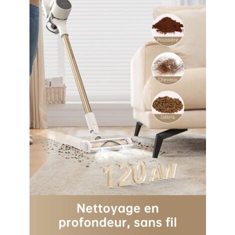 Aspirateur Balai sans Fil Dreame R10 Aspiration puissante de 120AW