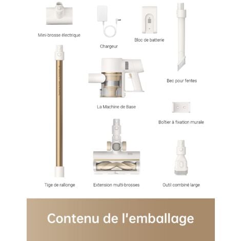 Aspirateur Balai sans Fil Dreame R10 Aspiration puissante de 120AW