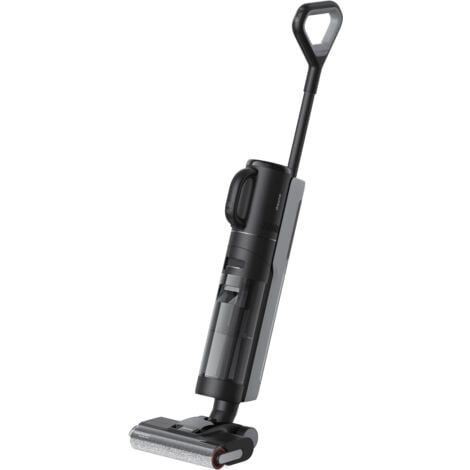 Dreame H12 Dual Aspirateur Nettoyage Intelligent Aspiration Humide Sèche, Aspirateur sans Fil 4 en 1 Multi Surfaces, Auto Nettoyage en Une étape à air Chaud, Nettoyage des Bords, Contrôle Vocal