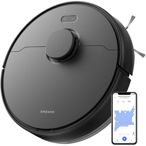 Robot Aspirateur Laveur Redkey R11 – 20.000 Pa, Station De Vidage 4L, Navigation LiDAR | Idéal Pour Tapis Et Sols Durs