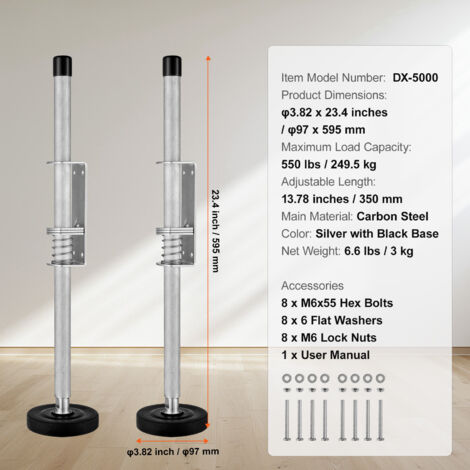 Produktbild von Verstellbare Leiter-Nivellierer, 2PCS Verlängerungsleiter
