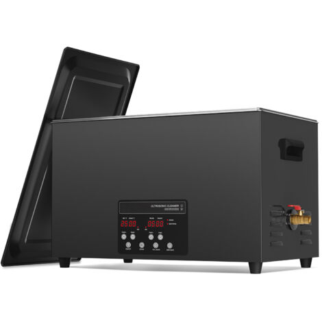 Mophorn 30L Ultraschallreiniger, 600W digitale Reinigungsmaschine, 40kHz Ultraschallreiniger mit Timer, Heizung, Entgasung und Schonmodus für Schmuck, Werkzeuge, Halterungen