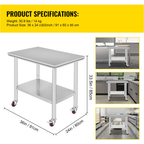 Fahrbarer Arbeitstisch RAU: Gestell 60 x 30 mm Fahrbarer Arbeitstisch RAU: Gestell 60 x 30 mm