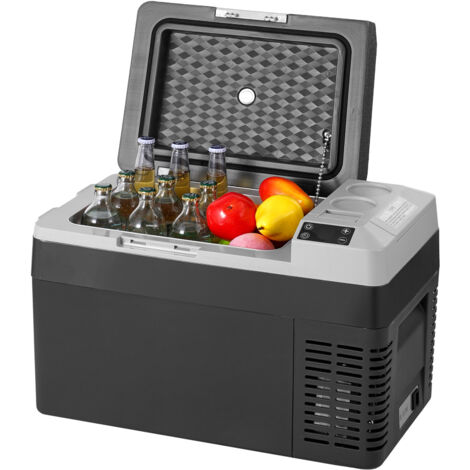 Mophorn Tragbarer Autokühlschrank, 12 Volt Autokühlschrank, 25L/26.4 QT Ein-Zonen-Gefrierschrank, -4℉ bis 68℉ einstellbare Temperatur, Kompressor-Kühlgerät für Zuhause, Outdoor, Camping, RV, Auto