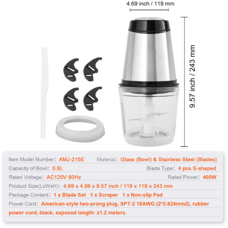 ALturn Fleischwolf Ersatzteile - Klinge Und Zubehör Für 2L/3L/4L Küchengeräte