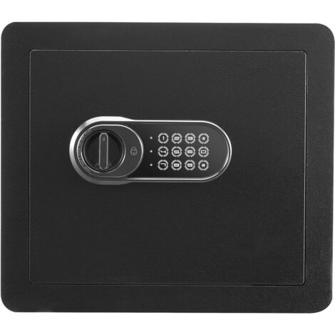 Mophorn 1,2 Kubikfuß Heimtresor, Sicherheitstresor aus Stahl, digitales Tastenfeld und 2 Schlüssel, feuerfeste Tasche, Schutz für Bargeld/Schmuck/Dokumente, Verwendung zu Hause/im Hotel