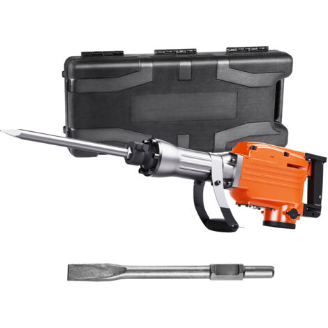 Mophorn Concrete Breaker 2200W Electric Demolition Jack Hammer mit 2 Meißel Bits für Baustelle 220V Power Tool