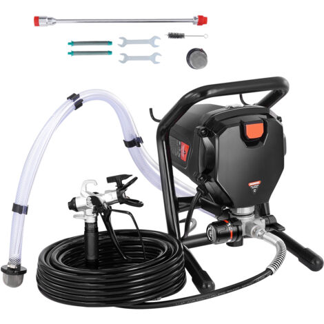 Mophorn 750 W Airless-Farbspritzgerät, 3000 PSI hocheffizientes elektrisches Spritzgerät, Handgerät für Innen-/Außenmöbel und Zäune, feines und gleichmäßiges Finish (1/5)