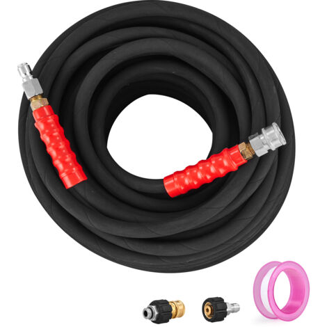 XENDY Hochdruckreiniger Schlauch 15m - M22 14mm, Knickfrei & Leicht