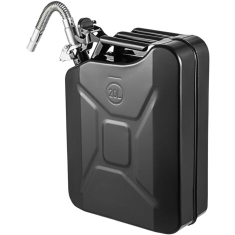 Samger 5L Kraftstofftank Mit Halterung – Schwarz, Korrosionsbeständig, For ATV, UTV, Motorrad & Auto, Inkl. Schlauch