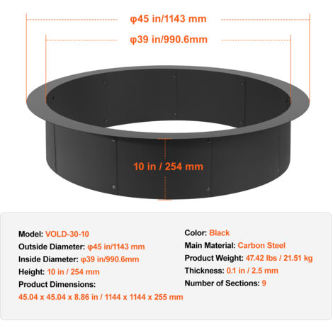 COYOUCO Gummischeiben 10 Stück – 120-125 Mm Außen-Ø X 5 Mm Dick, Schwarz, Für Abdichtung, Dämpfung & Distanz