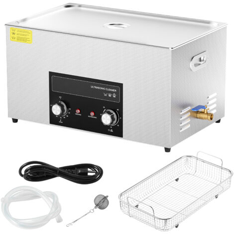 Mophorn 22L Ultraschallreiniger mit Heizung und Timer, 480 W digitale Schall-Kavitationsmaschine für Laborwerkzeuge, Metallteile, Vergaser, Motorteile