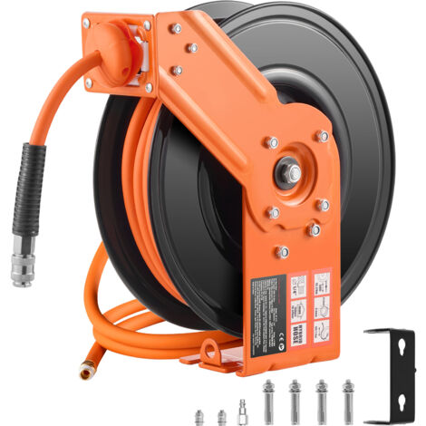 VEVOR Hydraulikschlauch 3/8 Zoll X 50 Fuß – 4800 PSI, 2 Stahldrahtgeflechte, Gummi, Für Baumaschinen