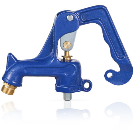 Mophorn Frostfreier Außenwasserhahn von, frostsicherer Gartenhydrant, mit G 1" verzinktem Rohrgewinde und G 3/4" Schlauchanschluss für Hof-, Garten- und Weidebewässerung