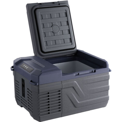 Mophorn Autokühlschrank, tragbarer 12-V-Gefrierschrank, 9-l-Einzelzonenkühler, -4℉68℉ einstellbar, 12/24 V DC und 100-240 V AC-Kompresso