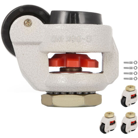 Skelang Nivellierrollen 4 Stück - Lenkräder Mit Ratschengriff Für Werkbank