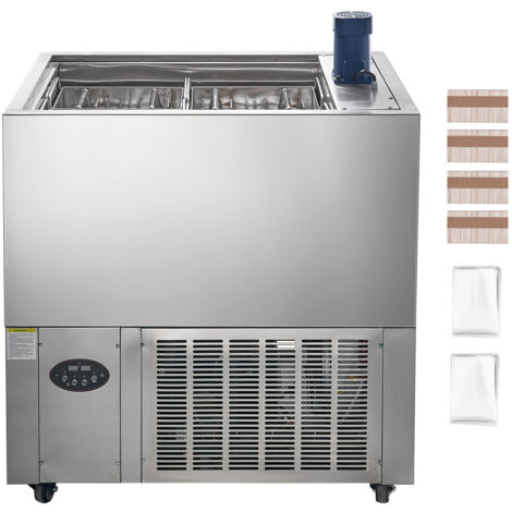 Mophorn Kommerzielle Eismaschine, 4er-Formen-Set – 120-teiliges Gerät ...
