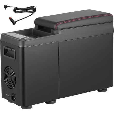 Mophorn Autokühlschrank, 12-Volt-Kühlschrank für die Armlehne des Autos, tragbarer Gefrierschrank mit 8 l und einer Zone, -4℉-68℉ einstellbar, 12/24 V DC und 100-240 V AC Kompressorkühler für Outdoor