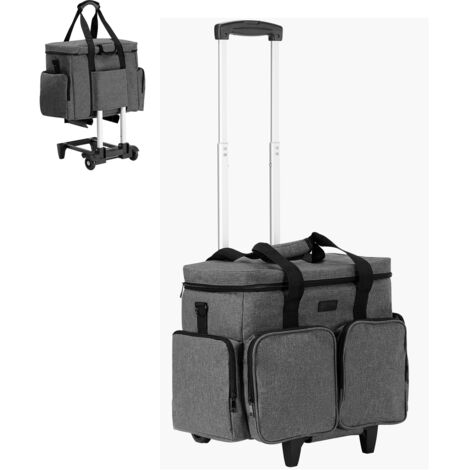 Rollende Aktentasche Mit Laptopfach – Lehrer-Tasche Mit Abnehmbarem Trolley, 43,9 Cm, Für Uni & Büro