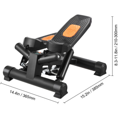 Stepper MINRS Con Maniglie E Schermo LCD: 150 Kg Di Capacità, Per Dimagrire E Tonificare A Casa!