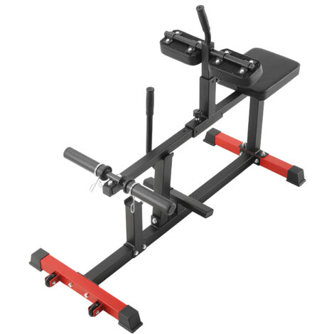 Mophorn Wadenmaschine im Sitzen mit 200 kg Kapazität, Beintrainingsgerät für das Heim-Fitnessstudio, Trainingsgerät für den Unterkörper, kompatibel mit 1,27 cm Gewichtsscheiben