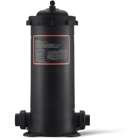 Mophorn 4,6 m² großer Kartuschen-Poolfilter, Filtersystem für eingebaute und oberirdische Swimmingpools, Upgrade-Filter, auslaufsicheres Gehäuse, für Whirlpools, Spas, aufblasbare Pools