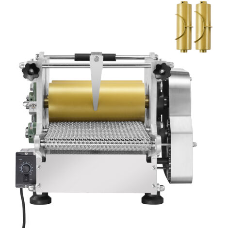 Mophorn Elektrischer Tortillamaker, automatische Maschine zur Herstellung von Maistortillas mit Antihaftbeschichtung & zwei Formen (4 + 6 Zoll), geeignet für Sopes, Roti, Pita und Tortillas