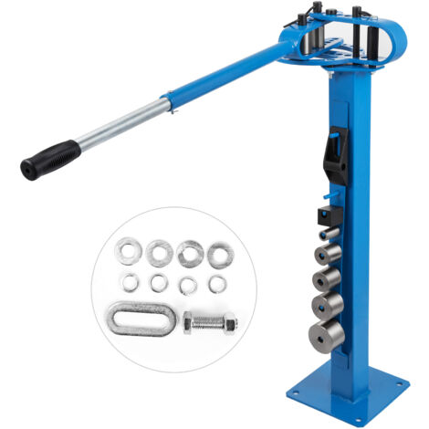 Mophorn Kompakter Metallbieger - 7 Matrizen, 1-3", Teleskopgriff, robuste Konstruktion