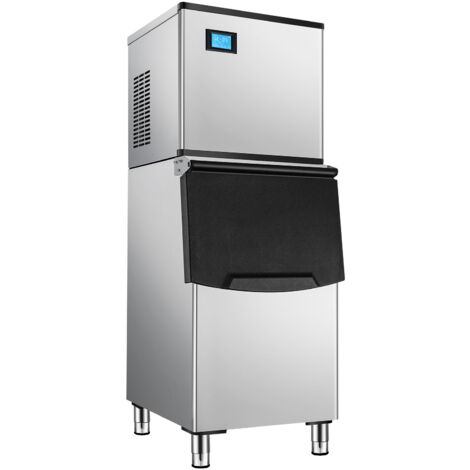 Mophorn Kommerzieller Eisbereiter von, 300 Pfund/24 Stunden Eismaschine ...