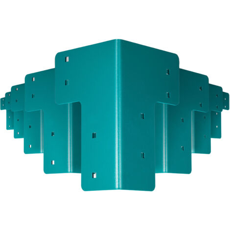 Mophorn Werkbank-Eckwinkel-Set, 8 Stück aus 4 mm Stahl für 4x4 und 2x4 Bauholz, rechtwinklige Winkel mit rostfreier Pulverbeschichtung und Hardware für Werkbank und Heimwerkerprojekte
