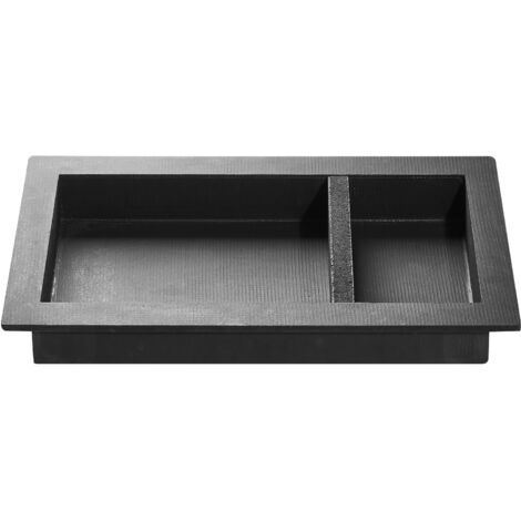 Mophorn Duschnische, 10,16x40,64x71,12 cm, Wandnische mit verstellbarem Regal, Aufbewahrung für Seife und Shampoo, wasserdichtes Design, schwarz für Badezimmerdusche (1/5)