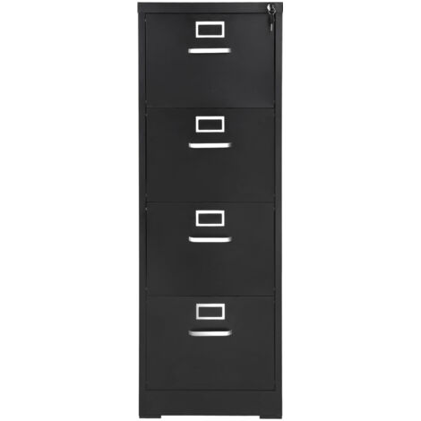 Natulvd Aktenschrank 3 Schubladen - Metall Schrank Für Büro & Wohnung 101.5cm