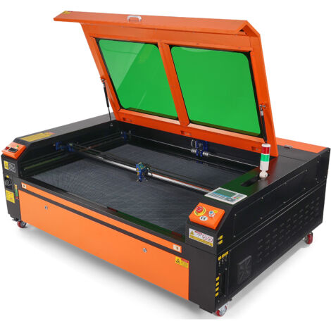 Mophorn 130W CO2 Lasergravierer, 900x1400 mm, 800mm/s, Laserschneider mit 2-Wege-Luftunterstützung, Kompatibel mit LightBurn, CorelDRAW, AutoCAD, Windows, Mac OS, Linux, für Holz, Acryl, Stoff