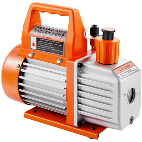 Mophorn Vakuumpumpe, 99 l/min, HVAC-einstufige Drehschieber-Vakuumpumpe für R134a R22 R410a-Systeme, Ölflasche enthalten, 4-poliger Motor, 5 Pa, geeignet für Harzentgasung und Fahrzeugklimaanlagen