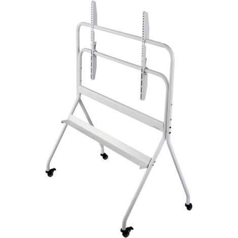 Mophorn Rollbarer TV-Ständer für 889–2540 mm Fernseher, belastbar bis 90 kg, TV-Bodenständer mit Regal und VESA-Kompatibilität bis 800 x 600 mm – ideal für Wohnzimmer, Schlafzimmer und Büro