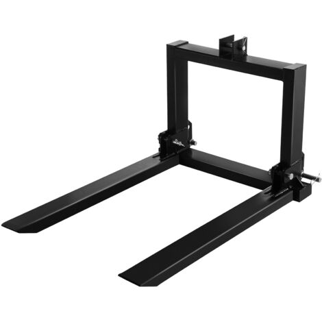 Mophorn 2000lbs 3-Punkt-Anhängepalettengabel, 25,5''x22''x41'', für Traktor und Lader